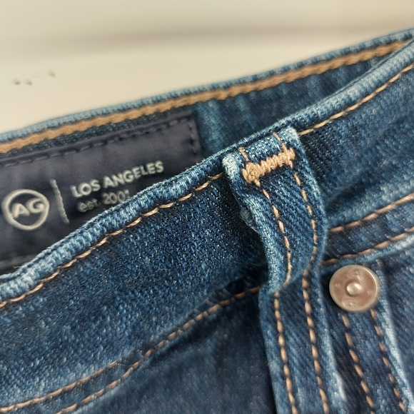 AG Adriano Goldschmied Everett SLIM STRAIGHT Blue Jeans Size 40 x 34 - Picture 7 of 11